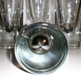 6x Cinzano Aperitif Mid-Century Bullet Glasses – Carlo Moretti - Borgonovo