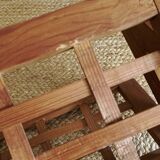 Wooden magazine rack, Scandinavian style