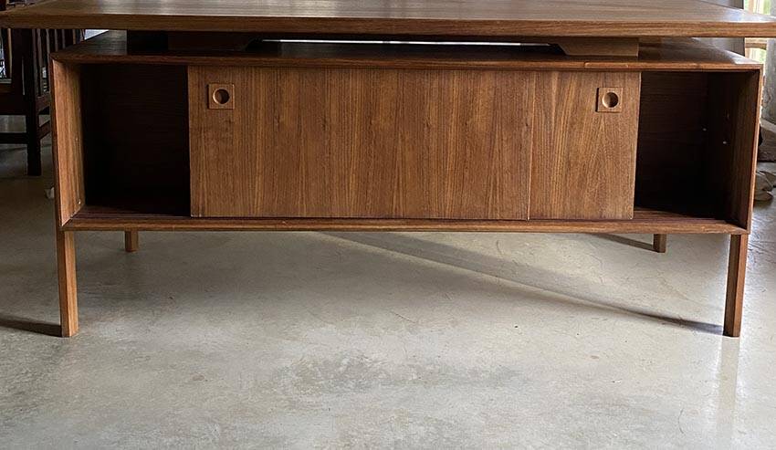 Vintage teak desk