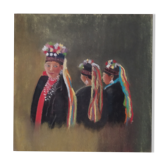 Portraits de femmes mongoles