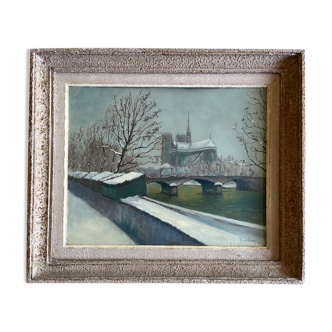Painting quai de la tournelle