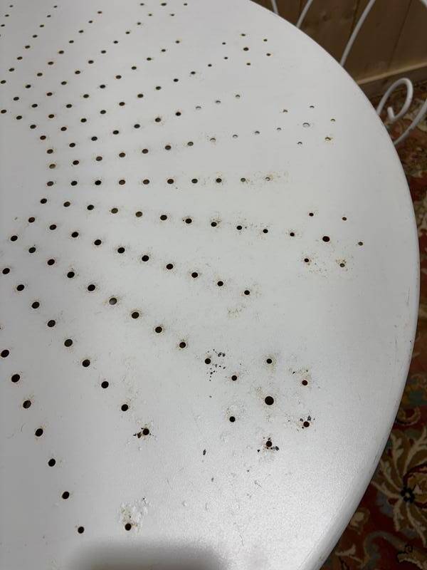 Salon de jardin en fer forgé