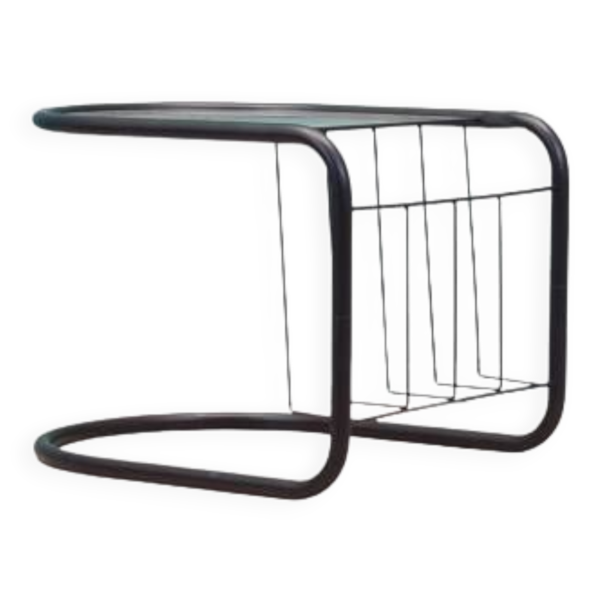 Glass coffee table, Danish design, 1970s, production: Denmark