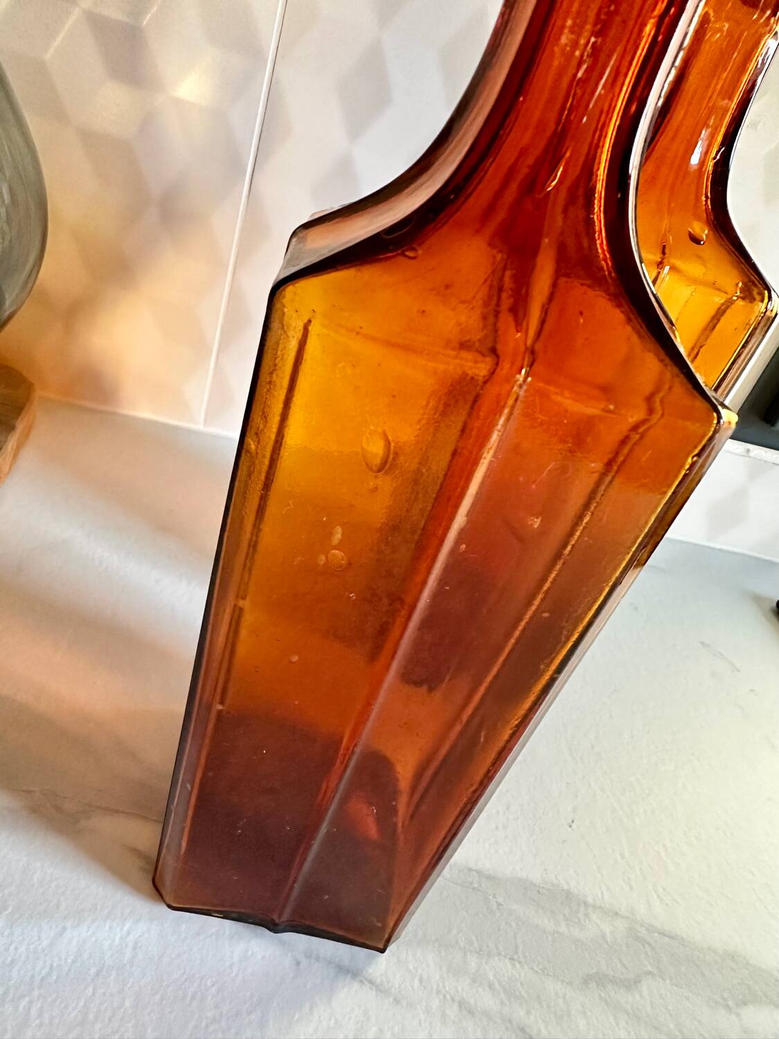 Pair of vintage decanters