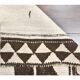 Vintage Geometric Turkish Oushak Hand-Knotted Runner 88x320