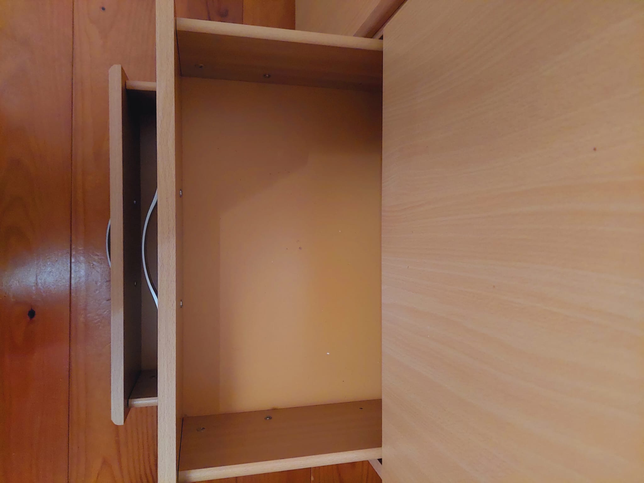 Modern cabinet with wardrobe