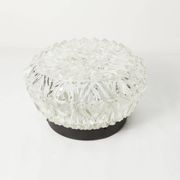 1960s floral round ceiling light