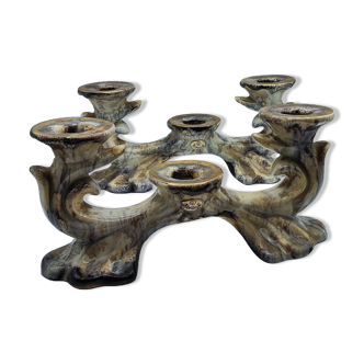 Pair of U Keramik candlesticks