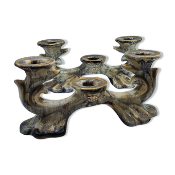 Pair of U Keramik candlesticks