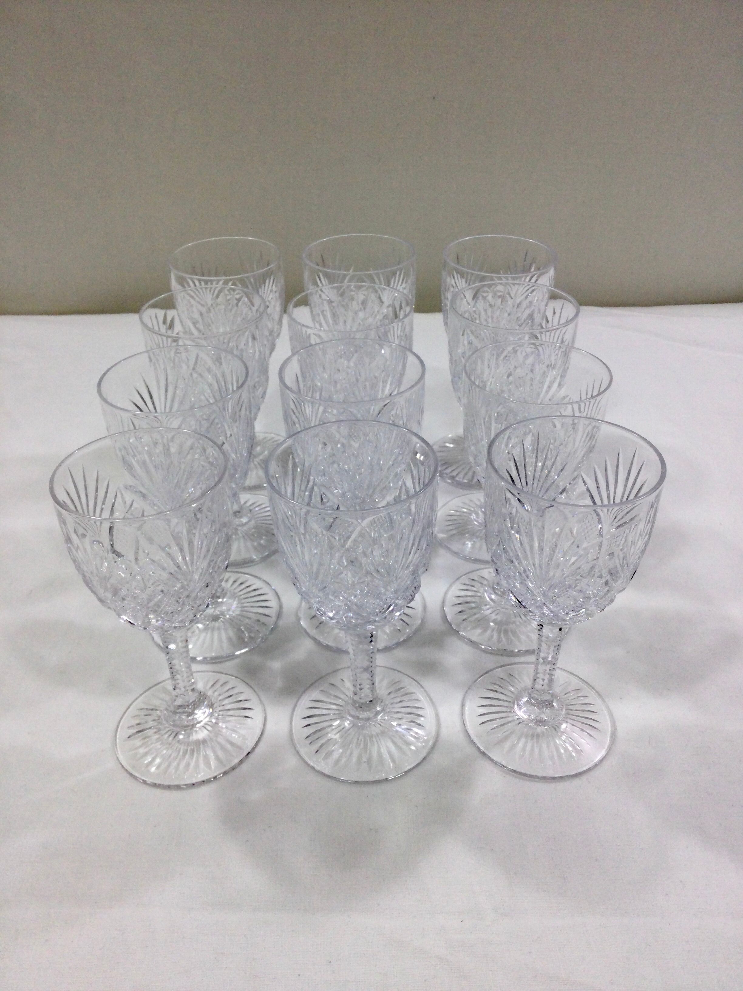 Saint Louis - 11 Glass of White Wine Model Gavarni