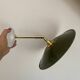Vintage green enamelled sheet metal wall lamp shade - 3 -