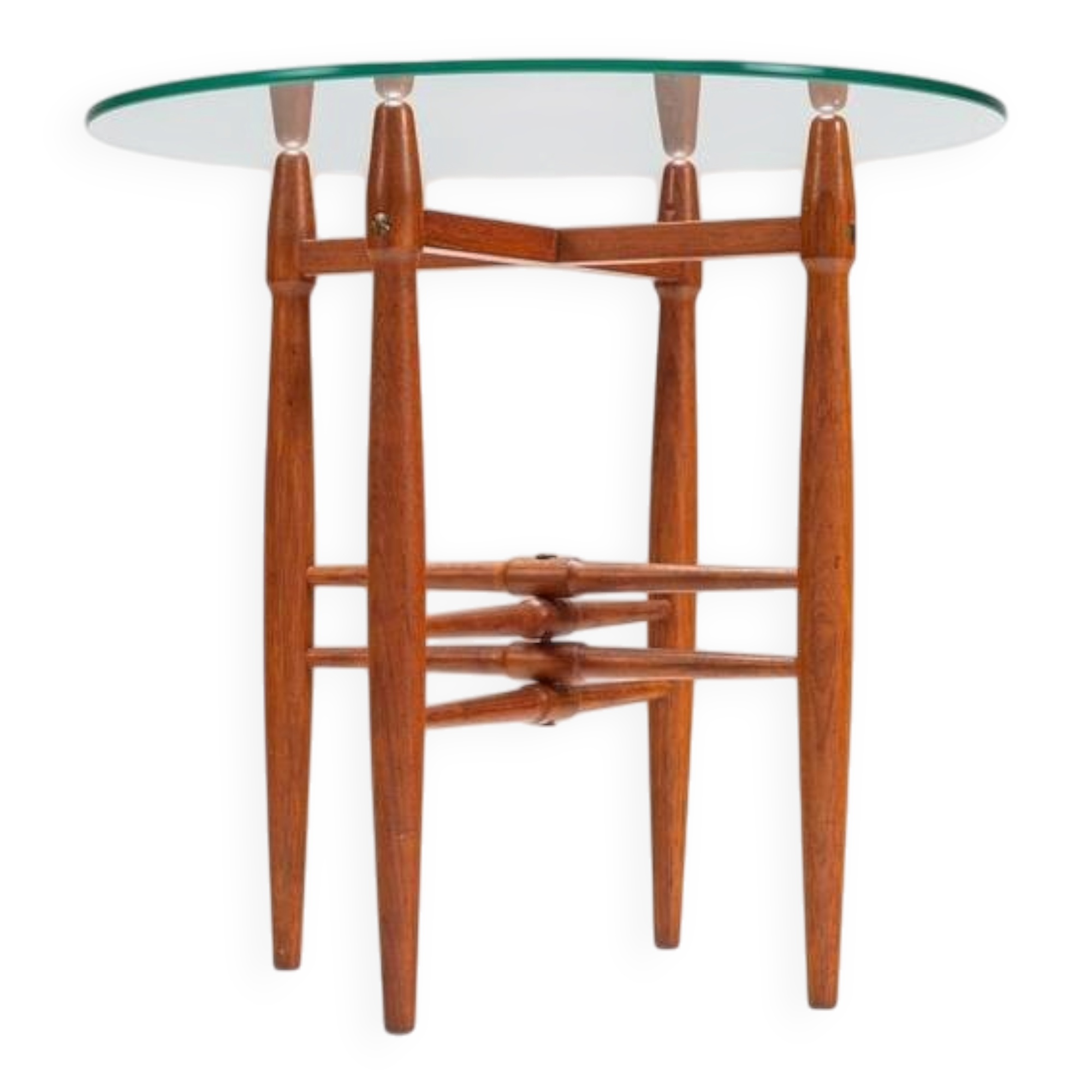 Poul Hundevad side table in teak Vamdrup Stolefabrik Denmark 1960