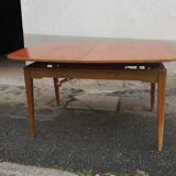 Vintage table with built-in extension