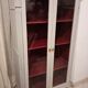 Silver library patina 2 doors on marble 147 x 81 cm