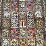 Tapis persan Qom fait main 150x100cm