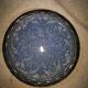 Plateau verre bleu ART DECO, Minerve