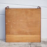 Art deco bathroom cabinet, vintage art deco wall-mounted Medicine Cabinet, 2 doors