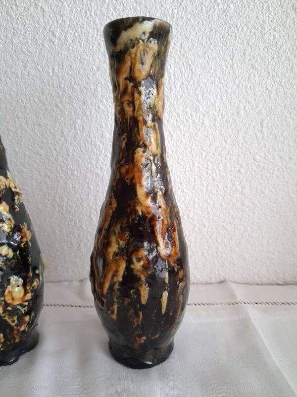 Paire de vases soliflore Vallauris