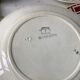 Lot de 7 assiettes plates Badonviller modèle "Barbizon" années 30