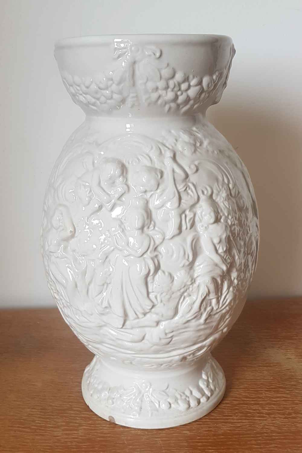 Ceramic vase V Bassano Italy