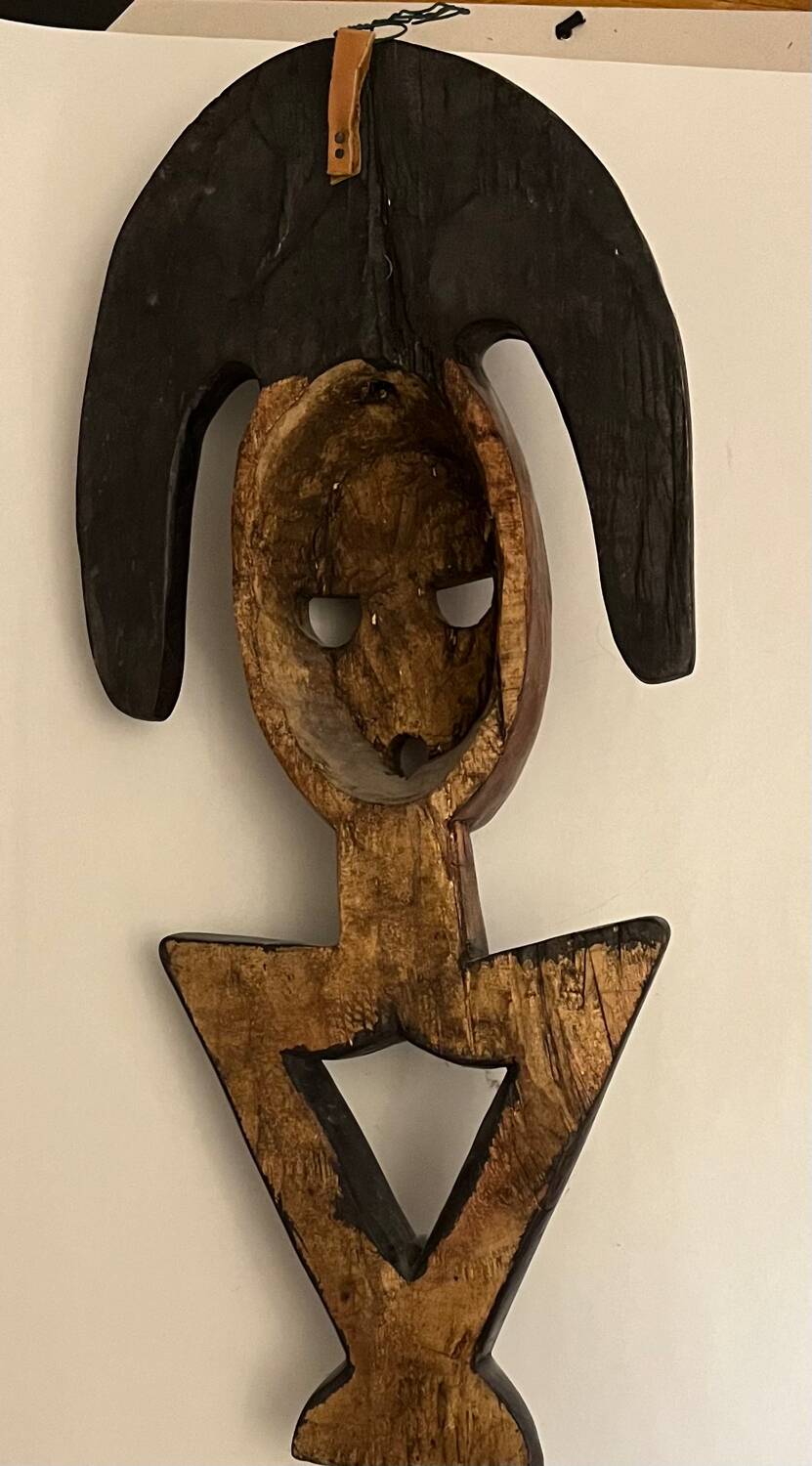 Masque africain en bois