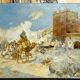 A. Guevenne – Scène orientaliste animée au chameau – Huile sur toile -