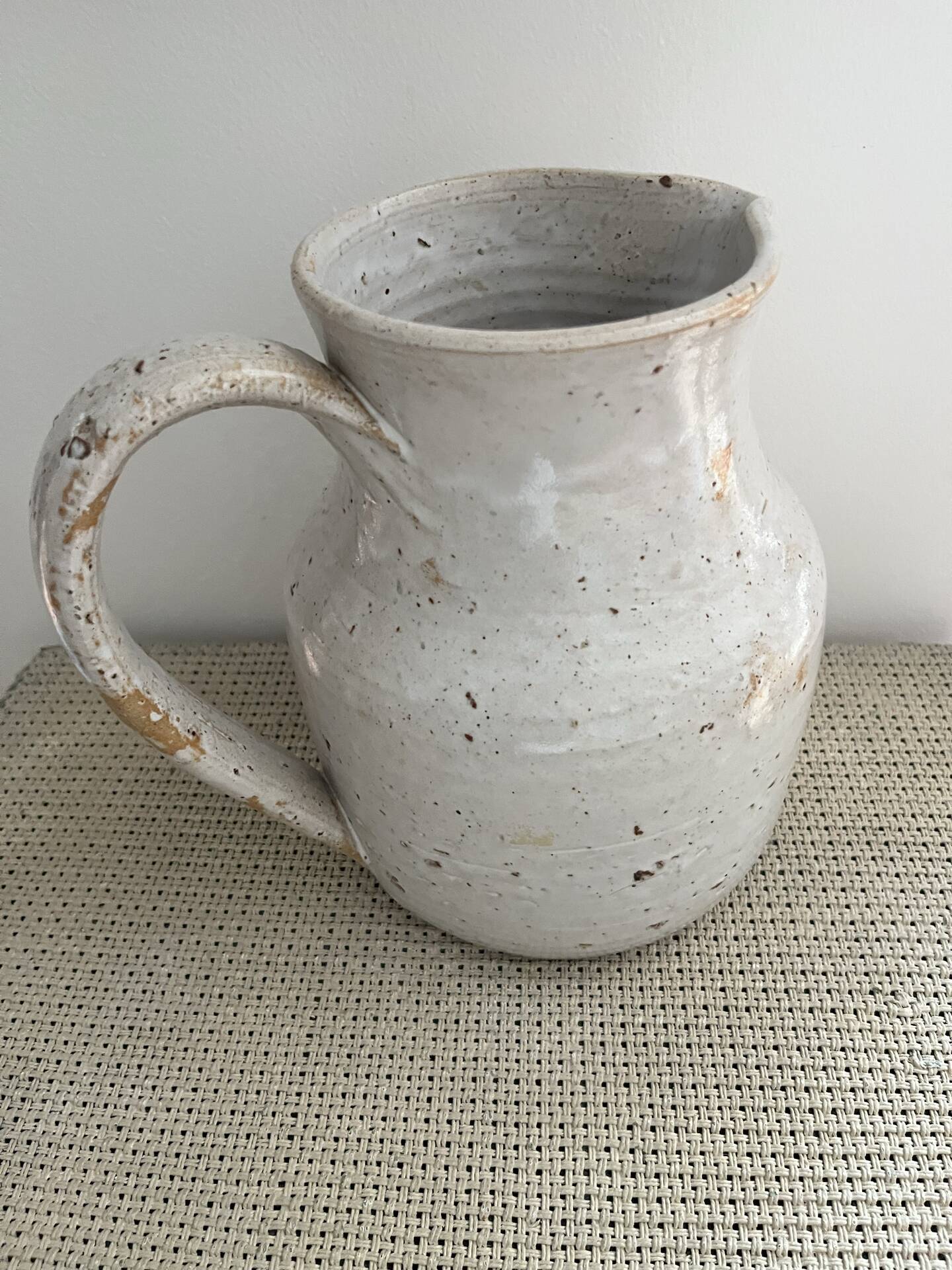 Stoneware jug