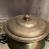 Renaissance style pewter eared vegetable