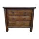 Commode en orme brutaliste
