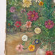 The cross bouquet, oil on canvas signed Maurice Bouillot 1947
