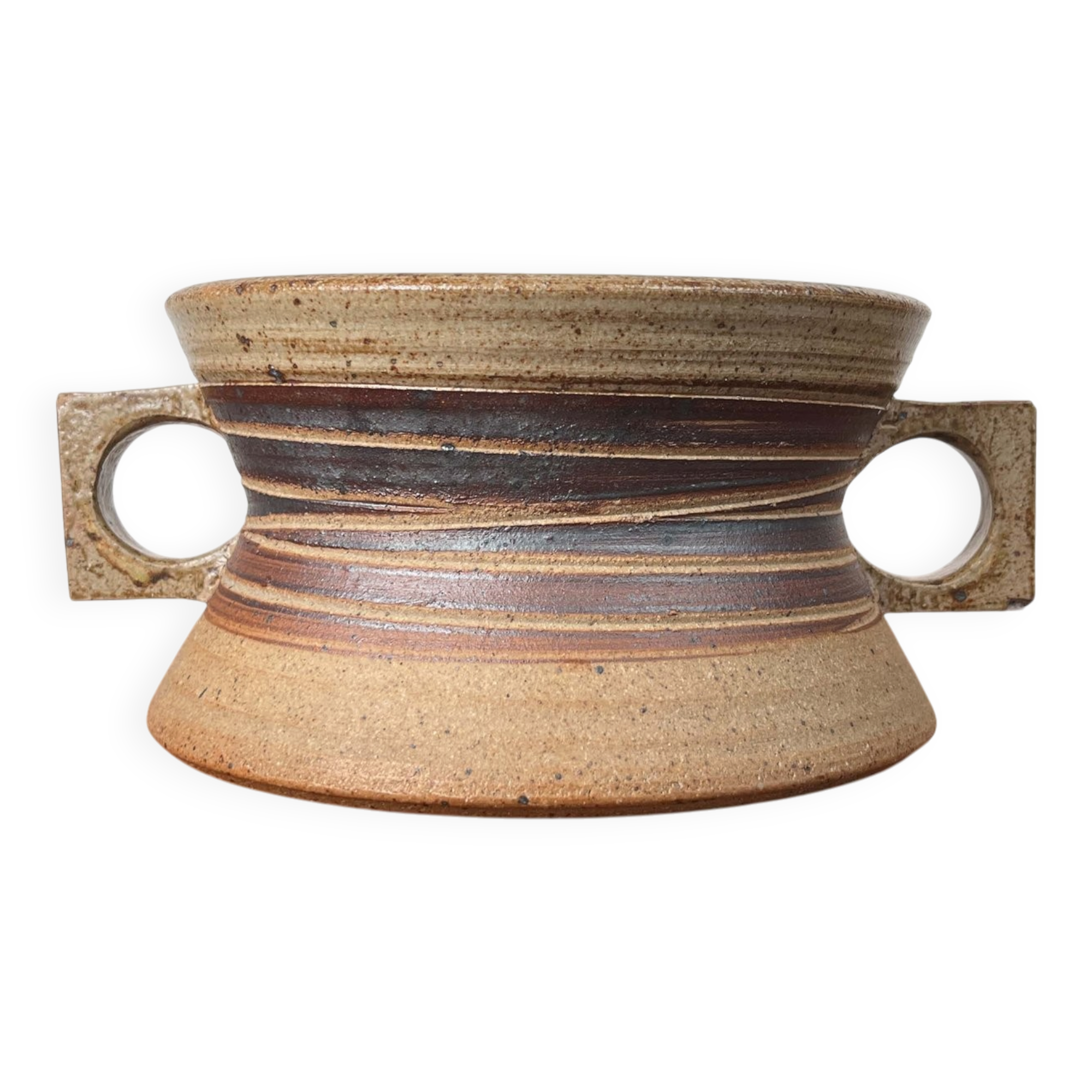 Mid-Century Modern Danish Studio Pottery Bowl by Tue Poulsen for Tue Keramik, 1960s
