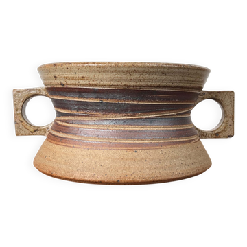 Mid-Century Modern Danish Studio Pottery Bowl by Tue Poulsen for Tue Keramik, 1960s