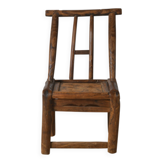 Haizi – Antique Chinese children's chair in willow no. 2