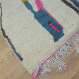 Tapis berbère coloré fait main 290 x 186 cm
