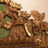 Times mirror Louis XVI wood Golden 117x220cm