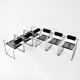 Set of 6 "Seconda 602" Chairs by Mario Botta for Alias, 1980s