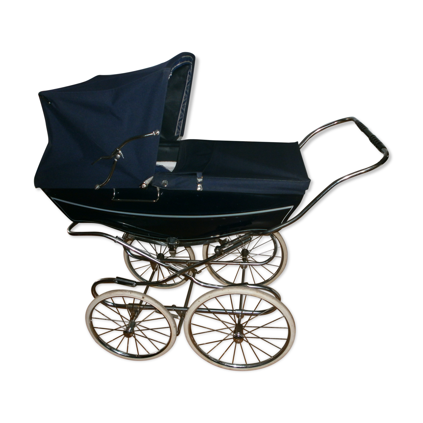 English Silver Cross pram Selency