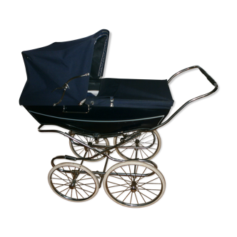 English Silver Cross pram