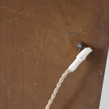 Bevelled, chiseled, antique, art deco wall mirror