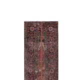 Vintage Turkish Oushak Rug Handwoven 65x407 cm