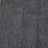 5x8 Anthracite Grey Handwoven Vintage Kilim Rug, 159x235 Cm