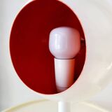 Lampe à table à globe oculaire de l'ère spatiale, Anvia, avec du métal, Jaren 1960