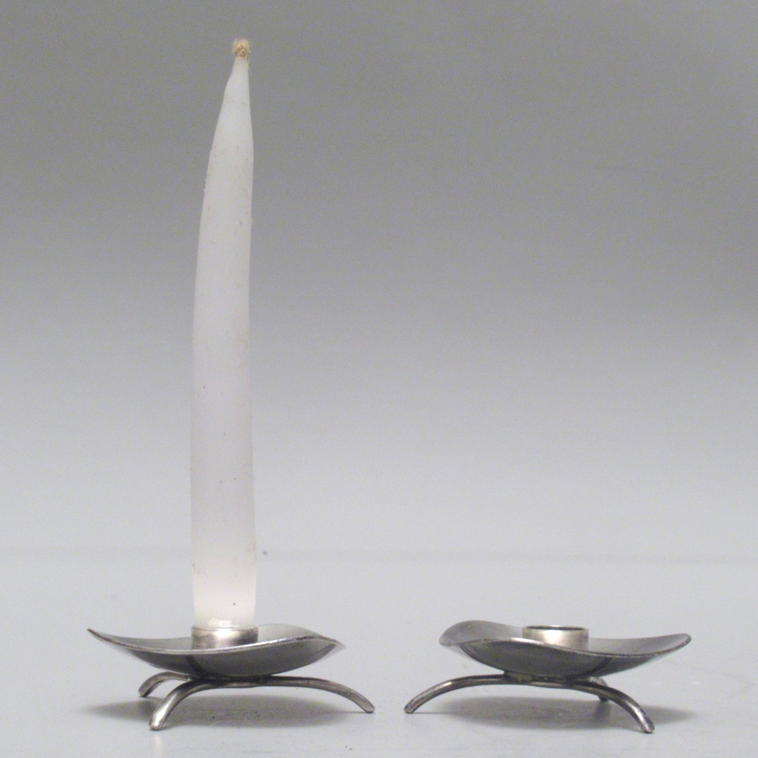 Pair of Danish candlesticks Carl Cohr Atla 1959