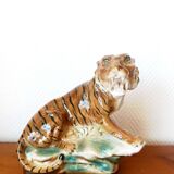 Ceramic tiger from around 1940 / 1950