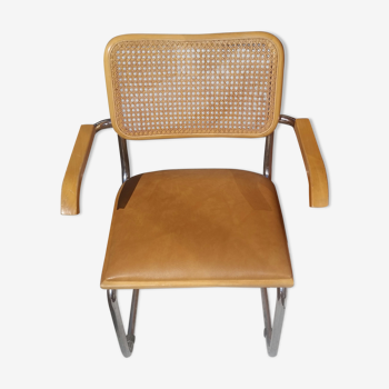 Fauteuil b32 cesca de Marcel breuer