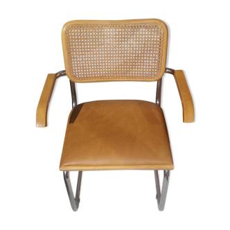 Fauteuil b32 cesca de Marcel breuer