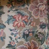 Floral printed sofa
