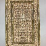 Distressed Turkish Rug 176x116 cm wool Vintage shabby Chic Tribal Brown, Beige