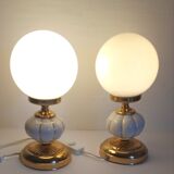 Pair of bedside lamps