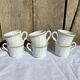 Lot de 6 tasses porcelaine Apilco